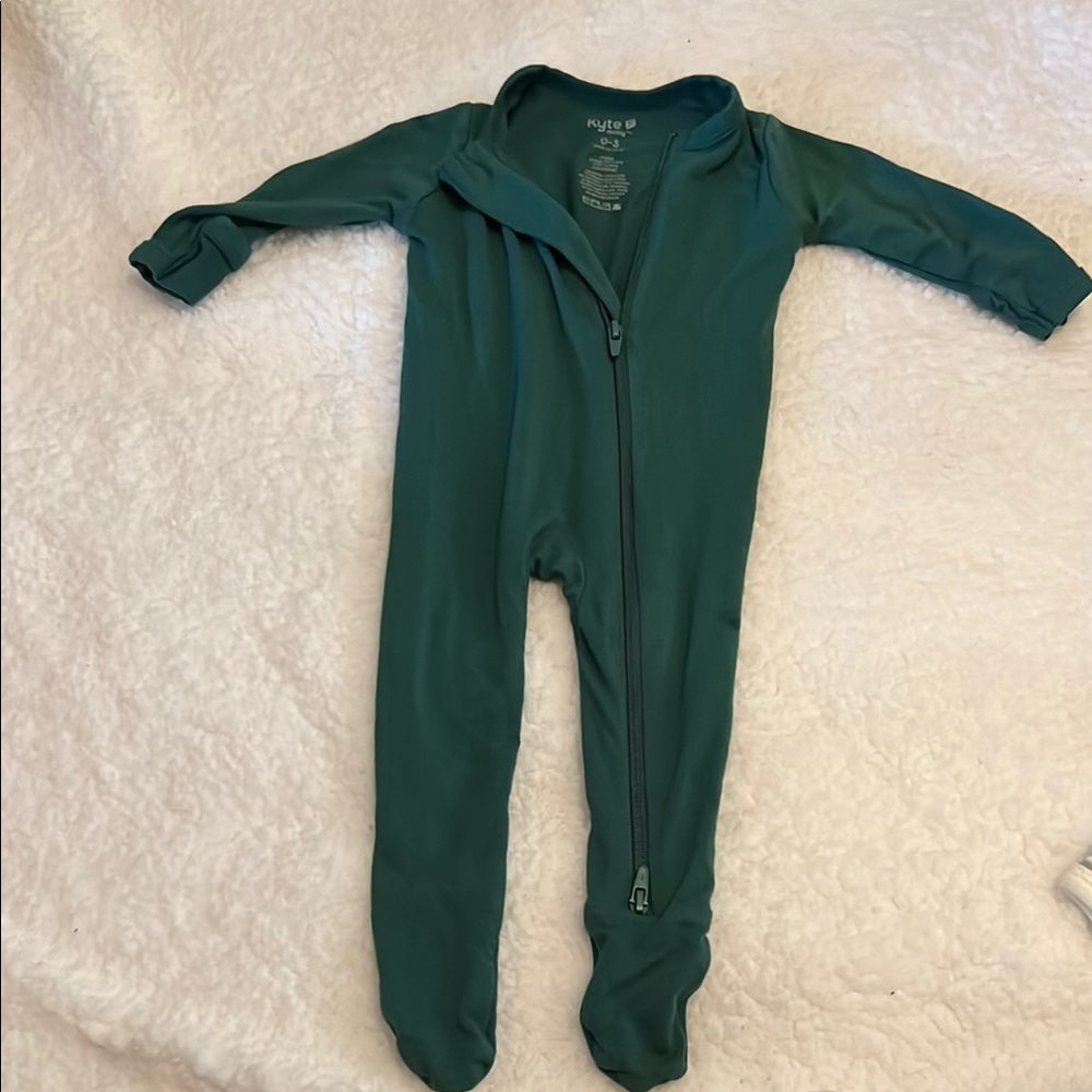 Kyte Baby Green Kids One Piece